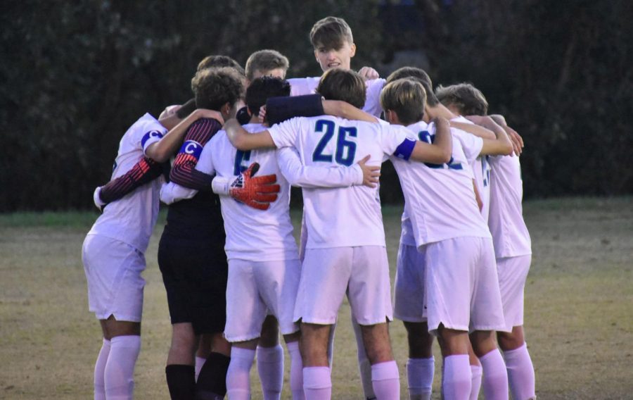 The boys soccer team's success could be contributed to the fact that many of them had played soccer together since elementary school. 