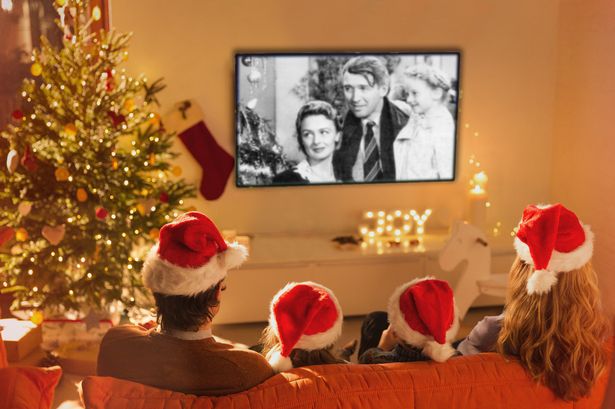 Families can enjoy staying home and watching holiday movies together during the month of December.  