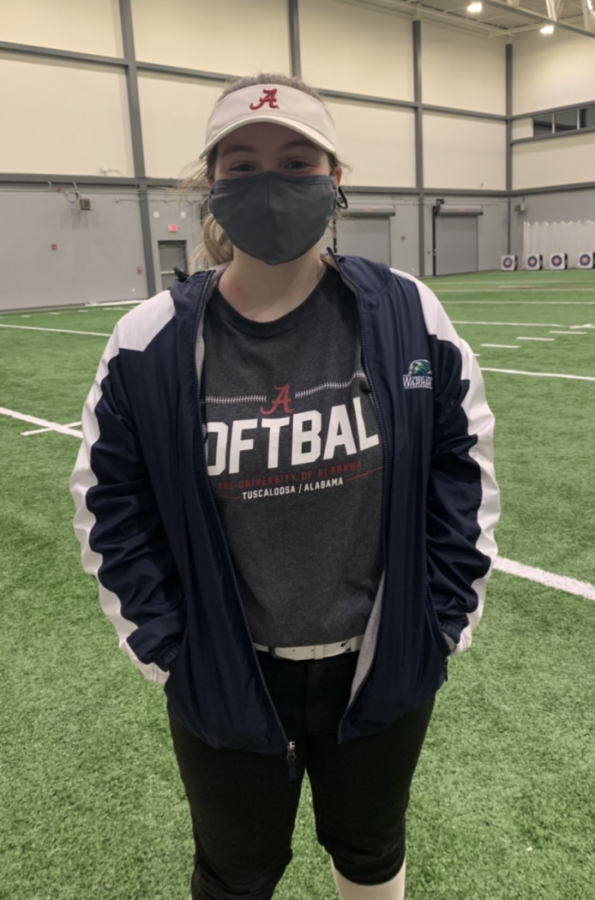 After having their first season as a Great Crossing team halted due to covid, the softball players are happy to return to play under new safety guidelines.  Bella Freeman believes a return to sports is important for mental health. 