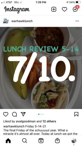 Turners daily reviews of school lunch has captured the attention of individuals both in and out of GCHS.  
