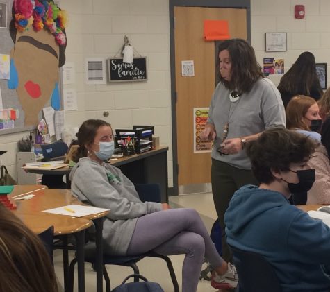 Tia Beltz enjoys teaching her Spanish students culture, as well as the language.  