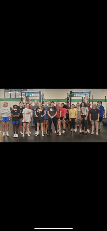 To+prepare+for+the+season%2C+the+girls+basketball+team+at+GCHS+spent+many+afternoons+in+the+weight+room.++A+strong+conditioning+program+helps+players+build+endurance.+