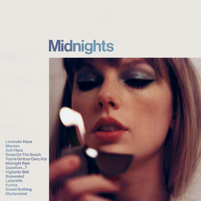Midnights is the latest album released from Taylor Swift in October 2022.  
