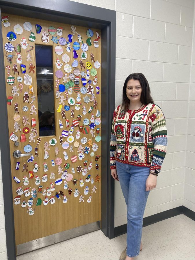 Ms. Blairs classes have been one of the front runners in the Trim a Tree competition organized by National Honor Society.  This program helps fund Christmas gifts for children in the community.  