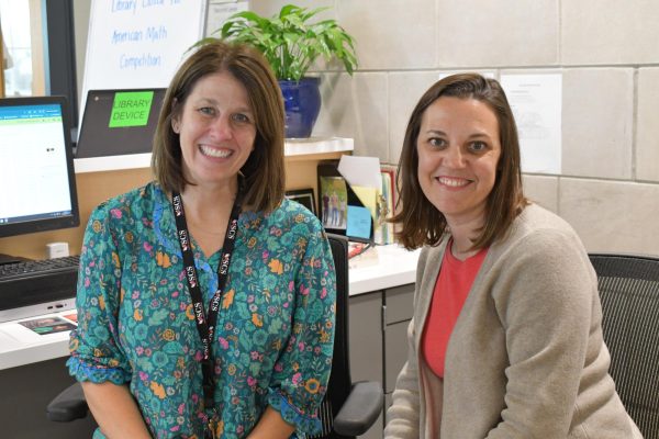 The GCHS Library is a success due to its staff.  Library assistant Kari Dascher and librarian Lauren Feeback are always ready to meet the needs of students that stop in. 