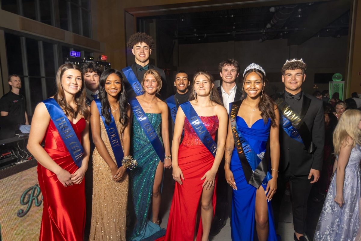Preston Adams and Mariah Olding were crowning prom king and queen on April 19th, 2025. 