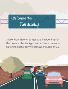 Kentuckians had mixed reactions to the driver's permit age being lowered to 15 from 16.  